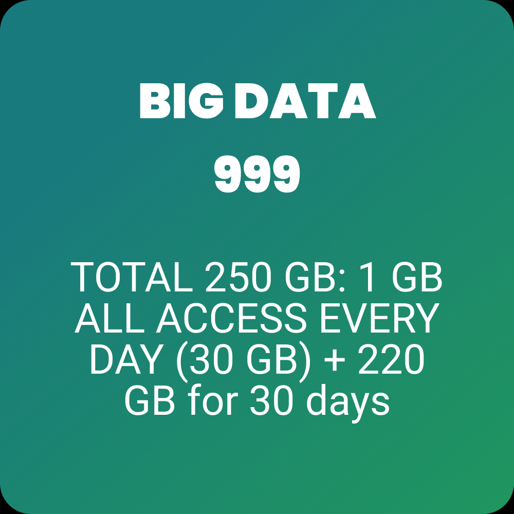 BIG DATA 999